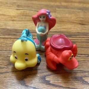 Disney Red and Purple Action Figures Playset